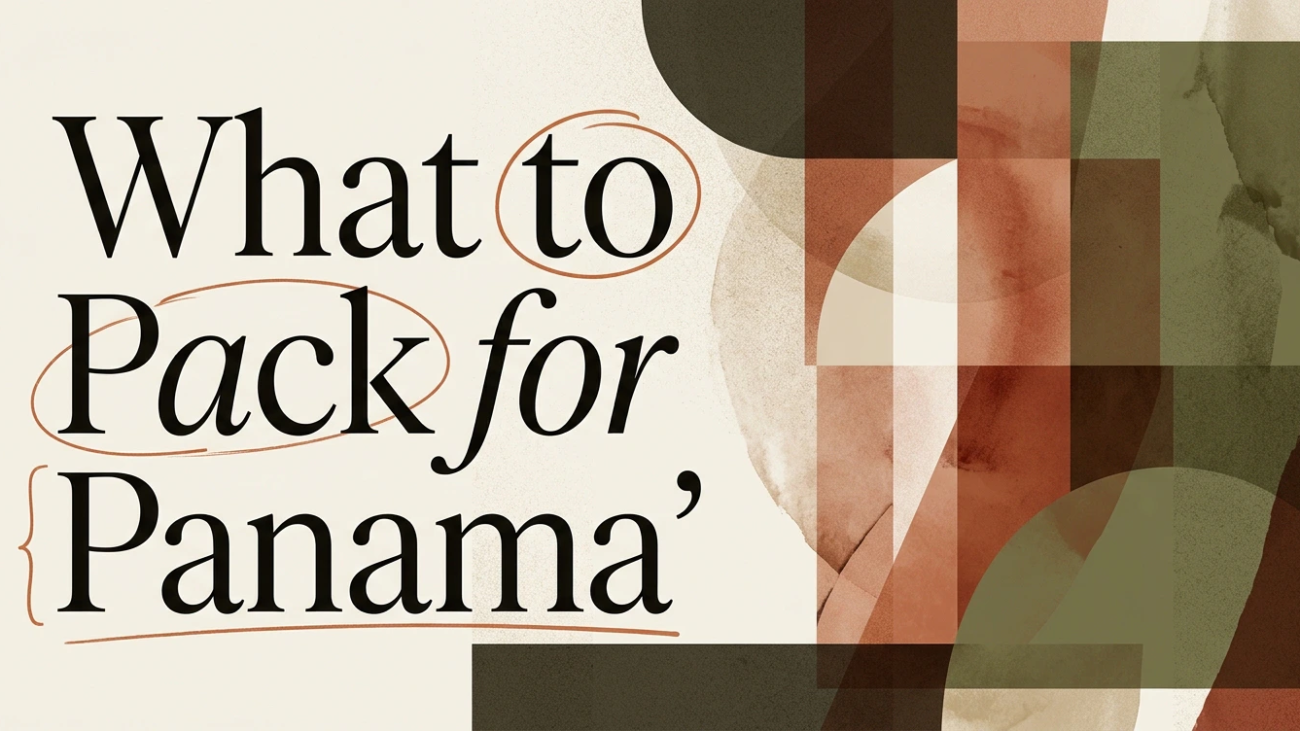 What to Pack for Panama: A Practical Checklist