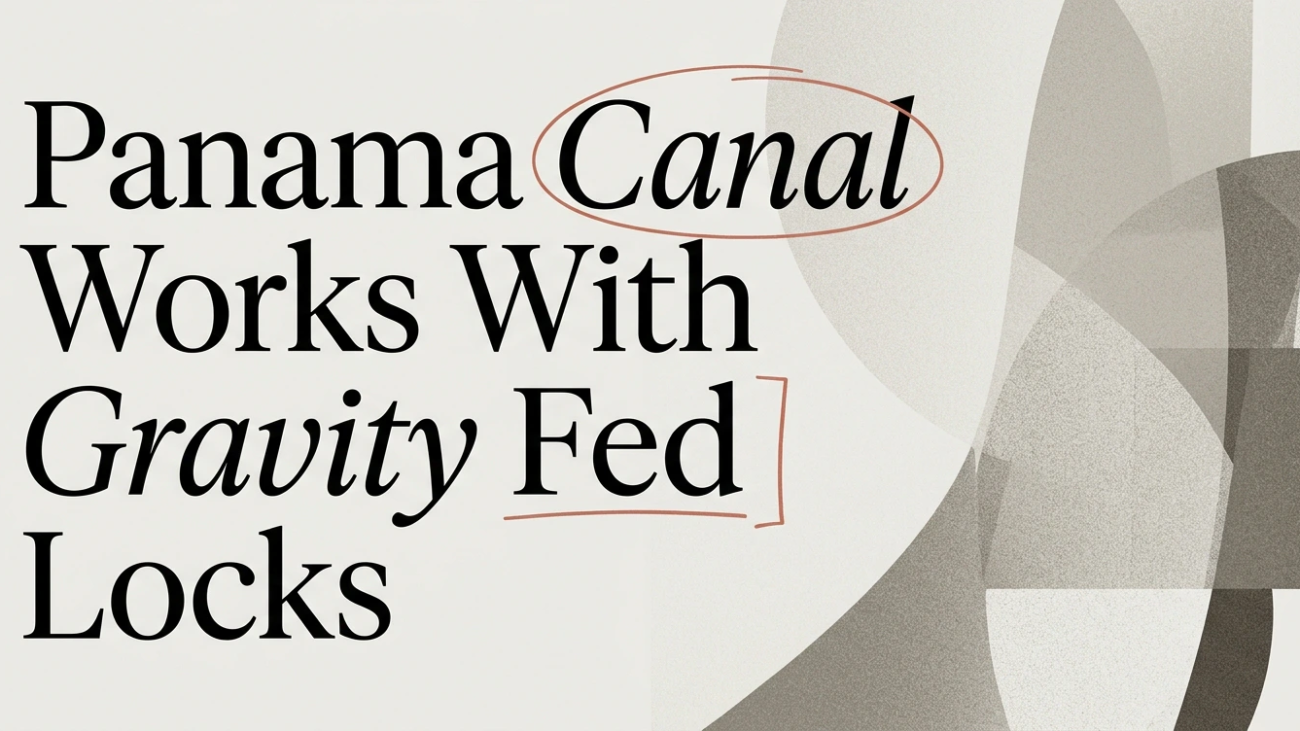 How the Panama Canal Works: A Visitor’s Explainer